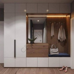 Melamin Yüzey MDF Lam Vestiyer (Metrekare)