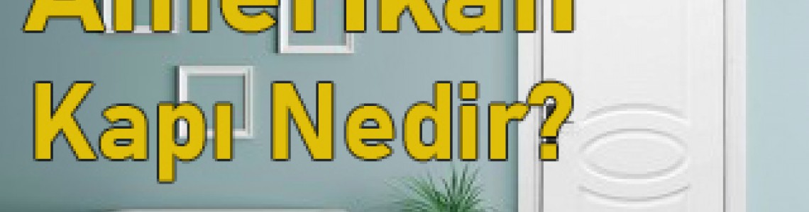 Amerikan Panel Kapı Nedir? Özellikleri Nelerdir? Amerikan Panel Kapı Nedir? Özellikleri Nelerdir?